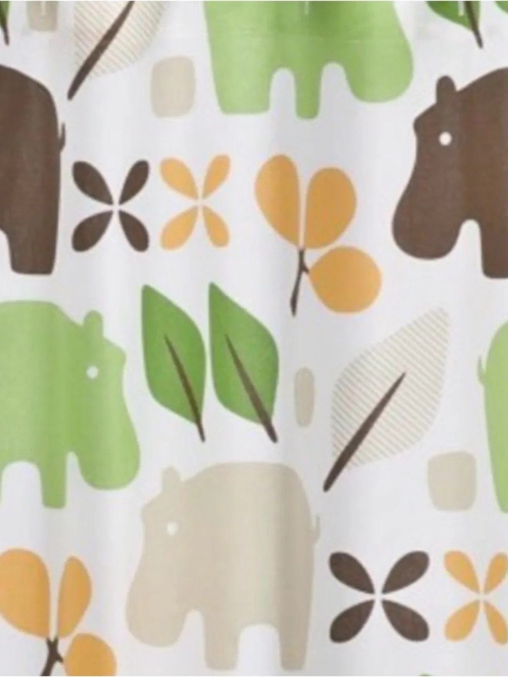 Dwell Studio for Target Hippo Shower Curtain - Brand New